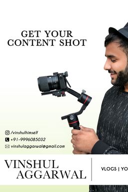 Vinshul Aggarwal - Photographer in Chandigarh | www.dazzlerr.com