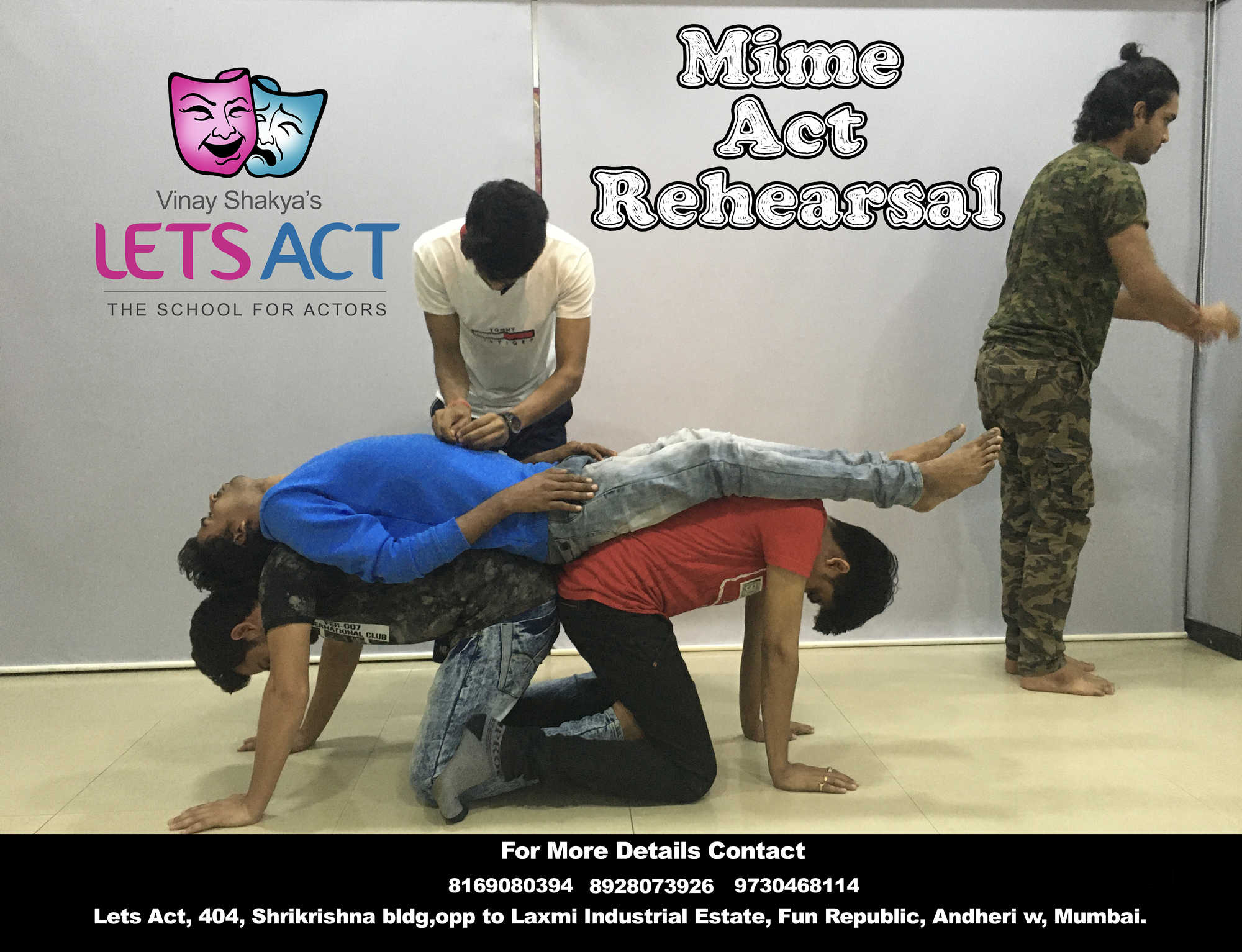 Dazzlerr - Vinay Shakya Let's Act Actor Studio 