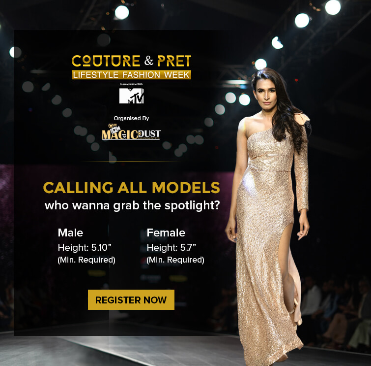 Registration for Model : Couture and Pret Lifestyle Fashion Week