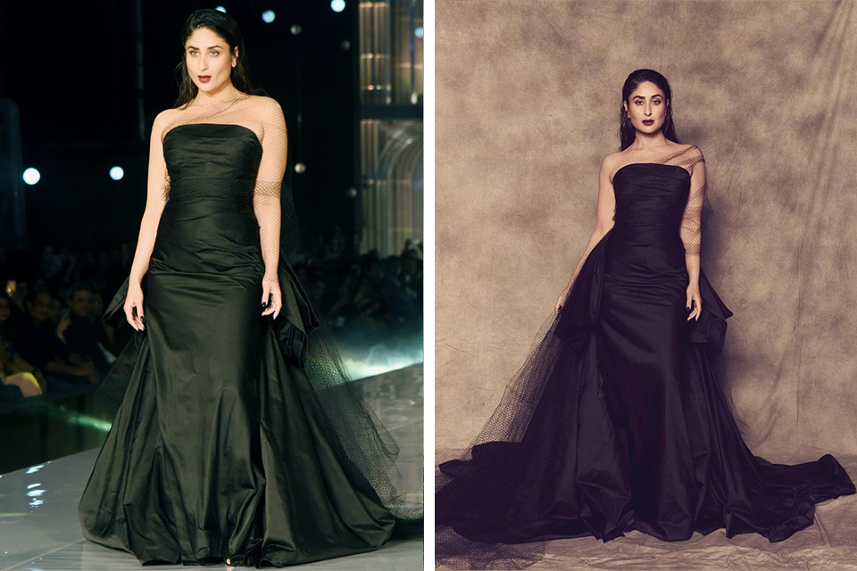 Dazzlerr - Kareena Kapoor Stuns as a Showstopper at Lakme Fashion Week for Gauri and Nainika
