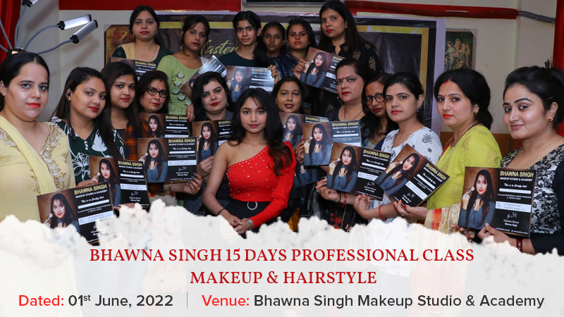 Dazzlerr - Bhawna Singh 15 Days Professional Class Makeup & Hairstyle