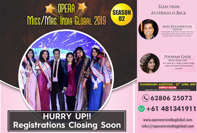 Dazzlerr - Opera-Miss.Mrs-India-Global-Auditions-23.03.2019