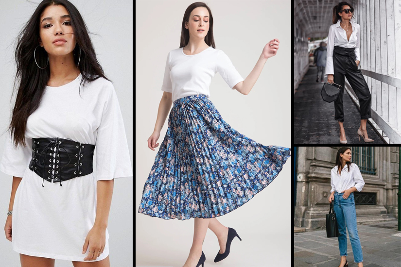 Dazzlerr - How To Dress Up a White T-Shirt A Simple Style Guide