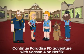 Dazzlerr - Continue Paradise PD adventure with Season 4 on Netflix