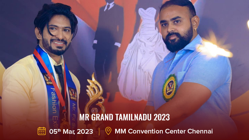 Dazzlerr - Mr Grand Tamilnadu 2023