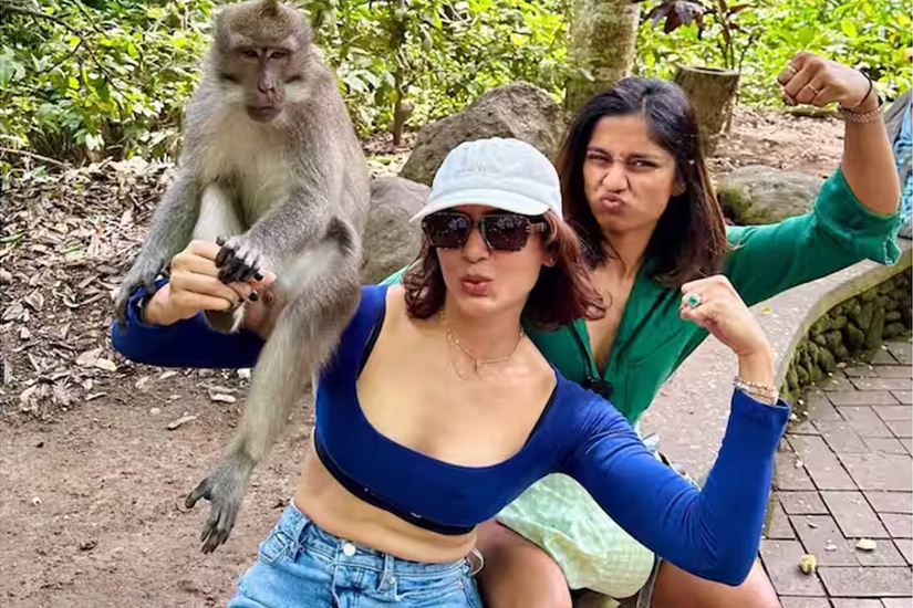 Dazzlerr: Samantha Prabhu's Goofy Vacation in Bali