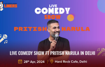 Dazzlerr: Live Comedy Show ft Pritish Narula in Delhi