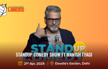 Dazzlerr: StandUp Comedy Show ft Manish Tyagi