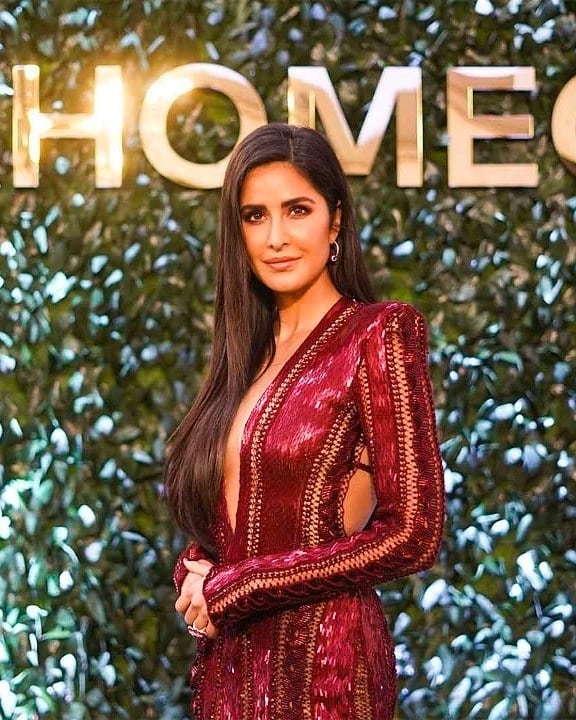 Dazzlerr: Katrina Kaif Stuns in a Red Gown at IIFA 2019 – Precursor Party