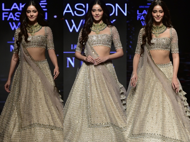 Dazzlerr: “The Blockbuster Bride” Collection Launched by Anushree Reddy And Arpita Mehta At Lakmé Fashion Week 2019