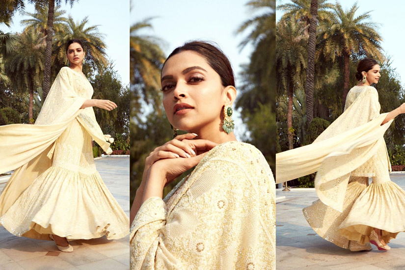 Deepika Anarkali Look