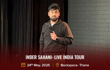 Inder Sahani- Live India Tour