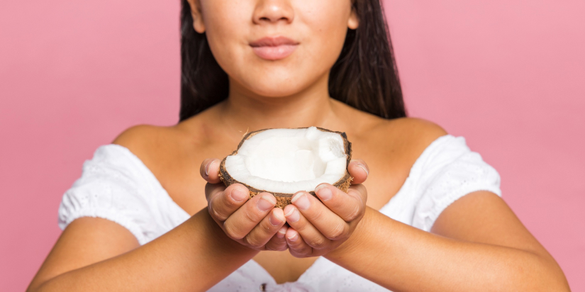 half coconut
