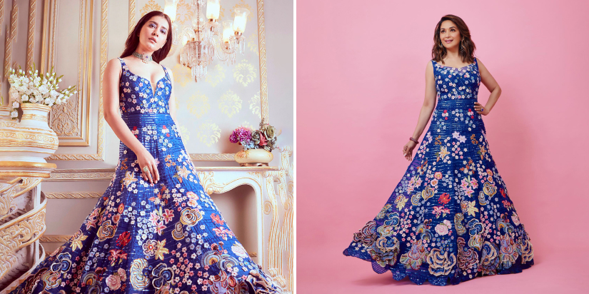 Raashii Khanna and Madhuri Dixit - Rahul Mishra