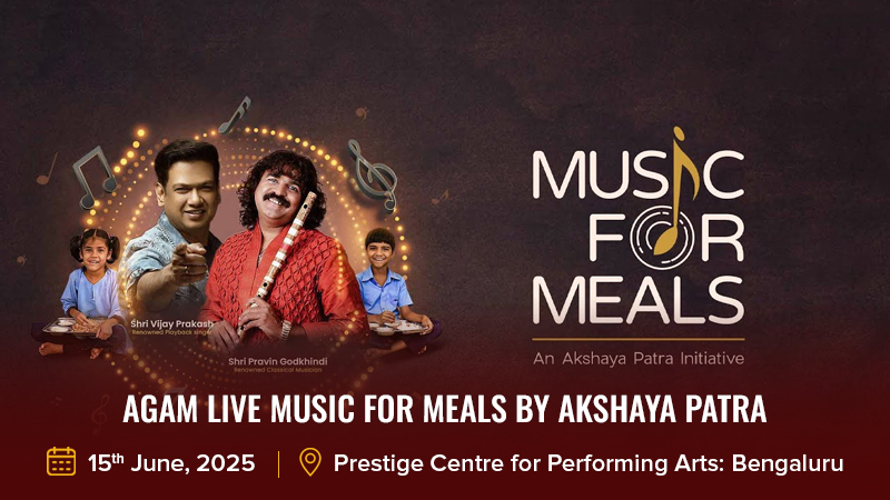 AGAM Live Music for Meals by Akshaya Patra