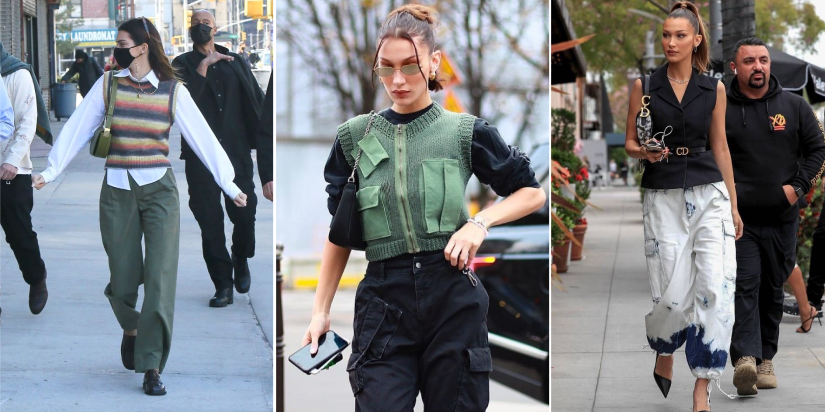 Bella Hadid’s Vest Vibe
