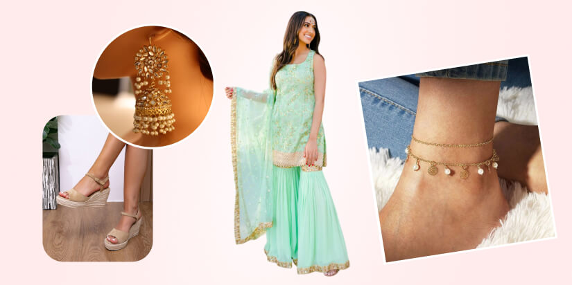 Boho Bliss_ Sharara with Off-Shoulder Top
