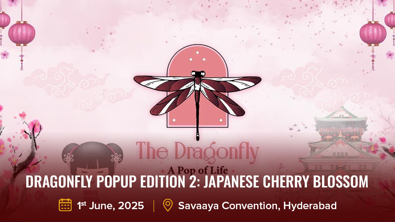 Dragonfly Popup Edition 2 Japanese Cherry Blossom