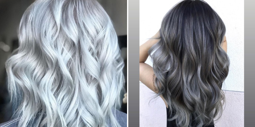 Icy Blonde & Silver Hues_