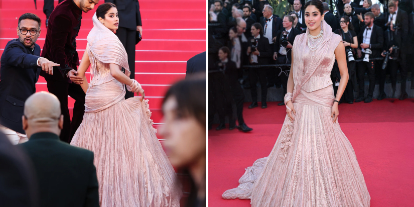 Red Carpet Elegance in Tarun Tahiliani