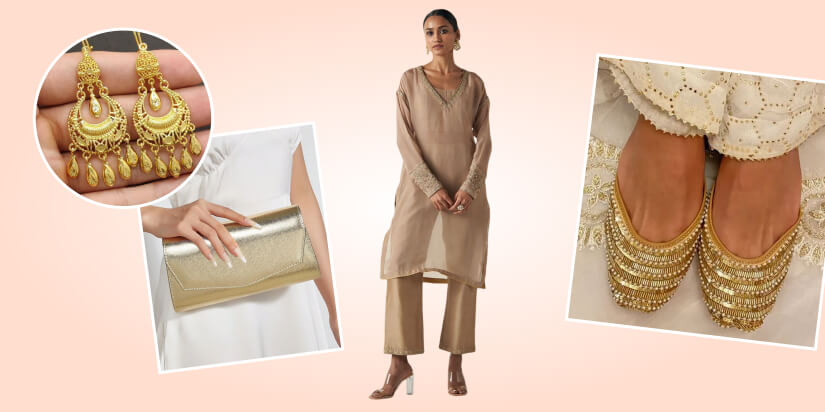 Semi-Formal Elegance_ Kurta with Straight Pants