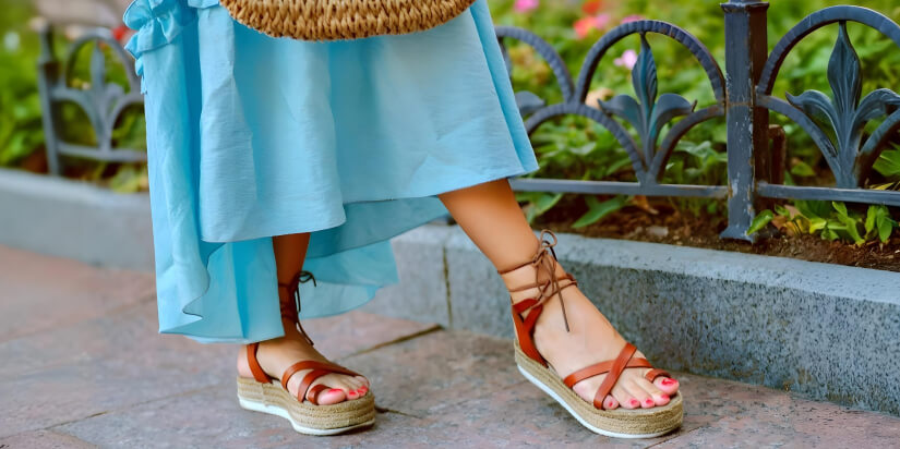 Strappy Sandals for a Polished Finish