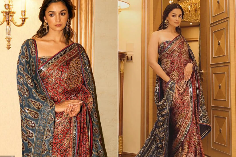 dupatta-saree