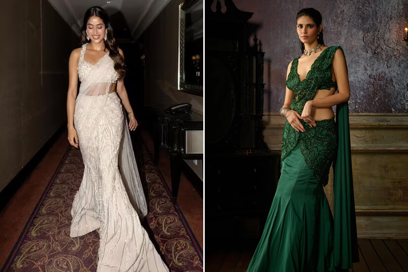 mermaid-saree