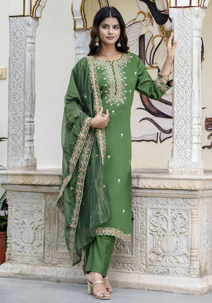 Hand Embroidery Suit 