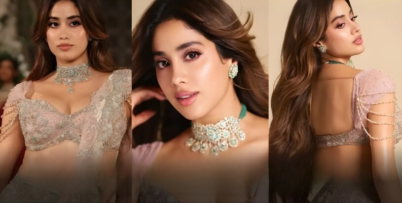 Janhvi Kapoor Stuns in Jayanti Reddy’s Baroque Dream at India Couture Week 2025