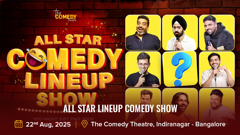 All Star Lineup Comedy Show Poster
