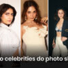 Celebrity posing confidently during a professional photo shoot.