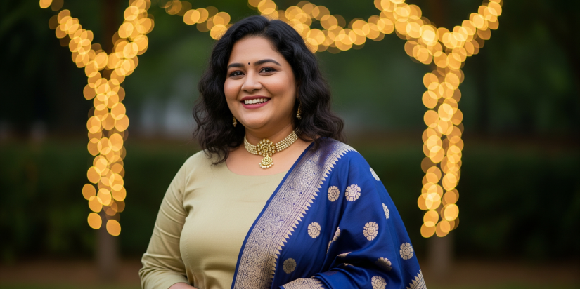 Kurti-with-a-Heritage-Dupatta