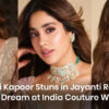 Janhvi Kapoor Stuns