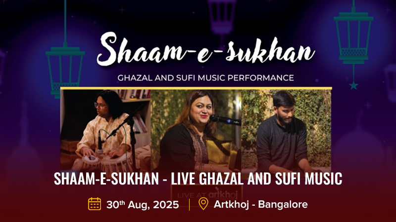 Shaam-e-sukhan – Live Ghazal and Sufi Music