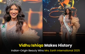 Vidhu Ishiqa Wins International Earth