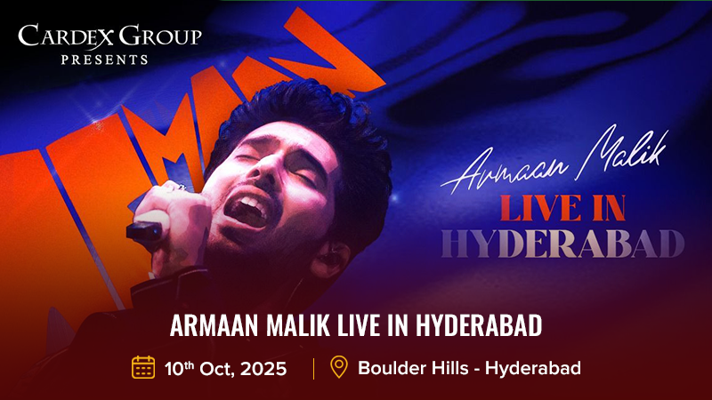 Armaan Malik Live in Hyderabad