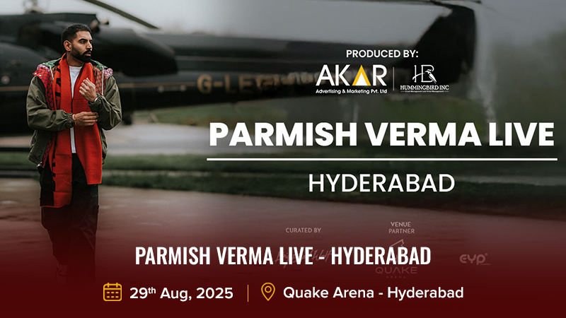 Parmish Verma Live – Hyderabad