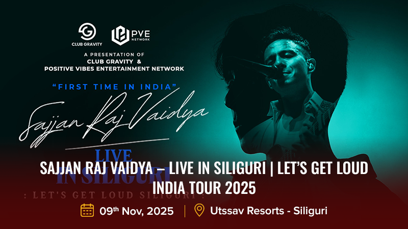 Sajjan Raj Vaidya – Live in Siliguri | Let’s Get Loud India Tour 2025