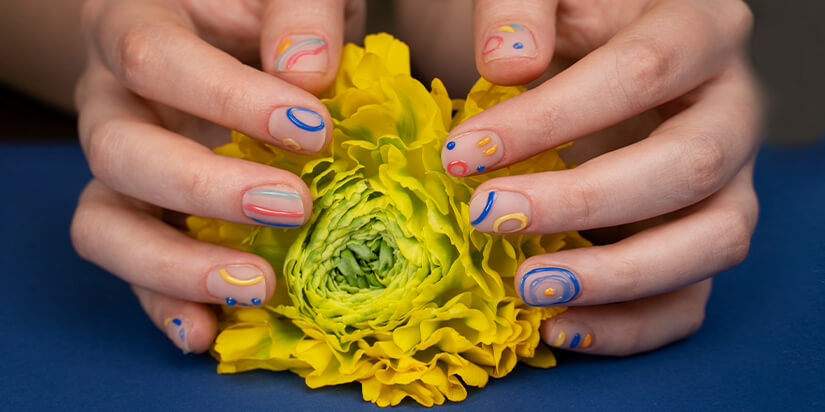3rd Embellished Nails