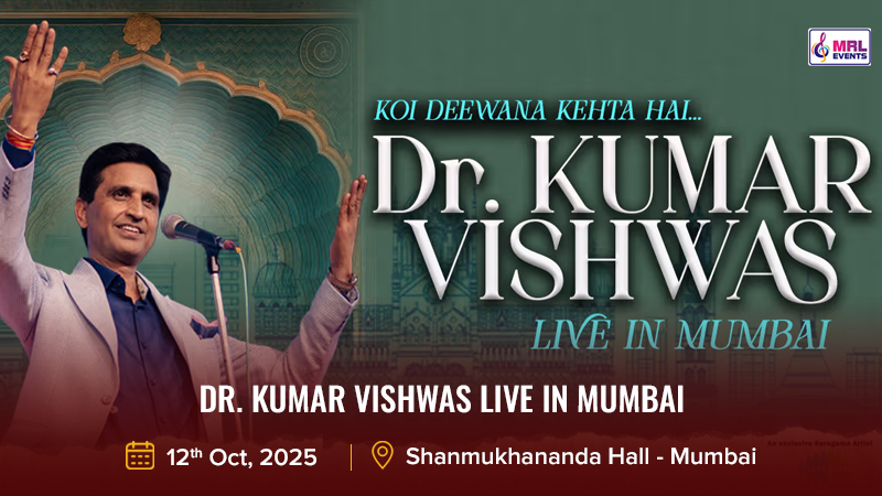 Dr. Kumar Vishwas Live in Mumbai
