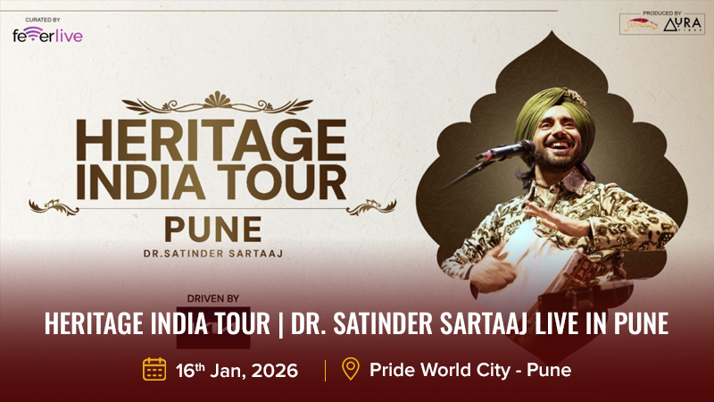 Heritage India Tour _ Dr. Satinder Sartaaj Live In Pune