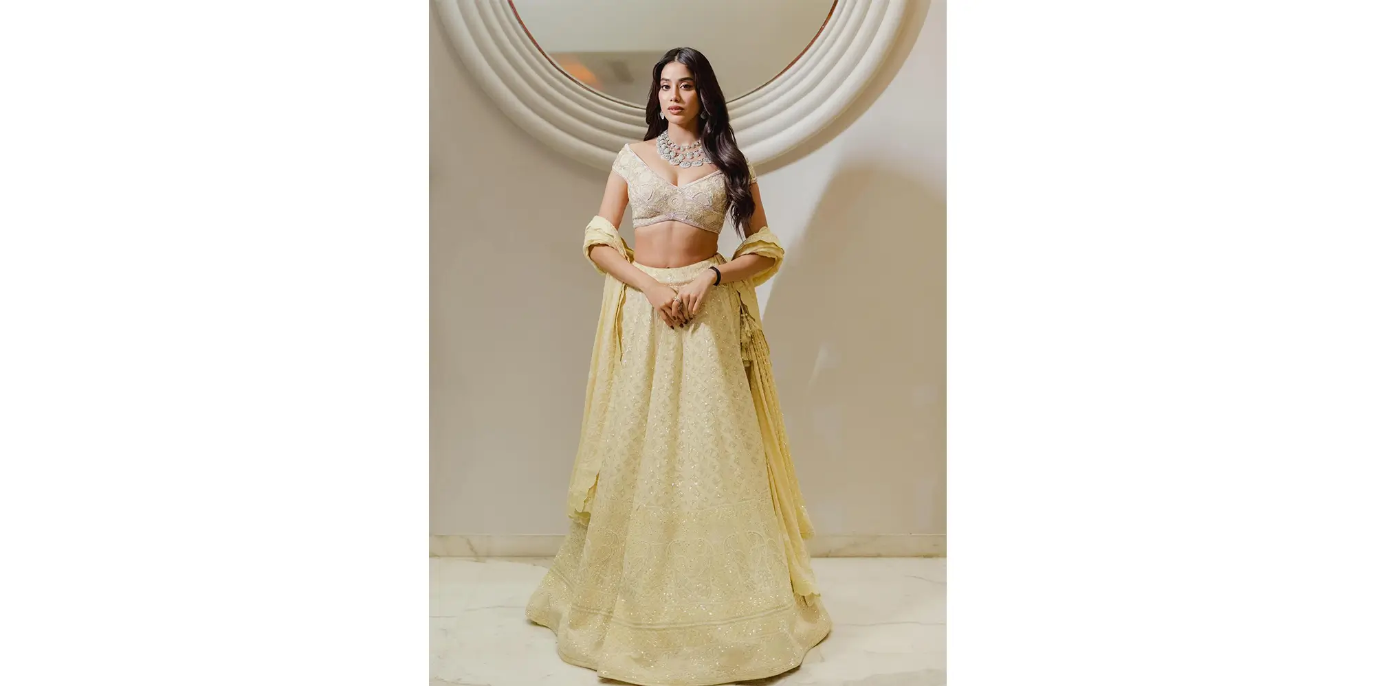 Crafting the Yellow Lehenga