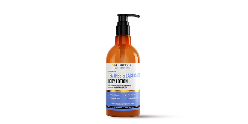 Dr Sheths Tea Tree & Lactic Acid Body Lotion