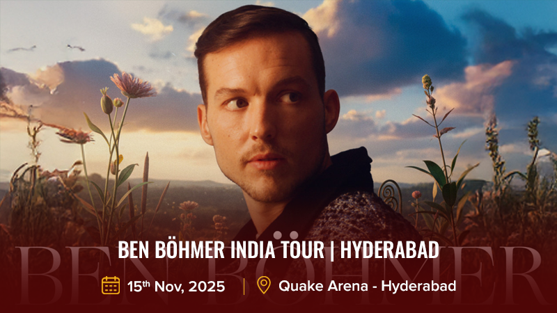 Ben Böhmer India Tour _ Hyderabad