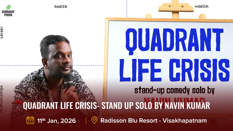 Quadrant Life Crisis- Stand Up Solo by Navin Kumar