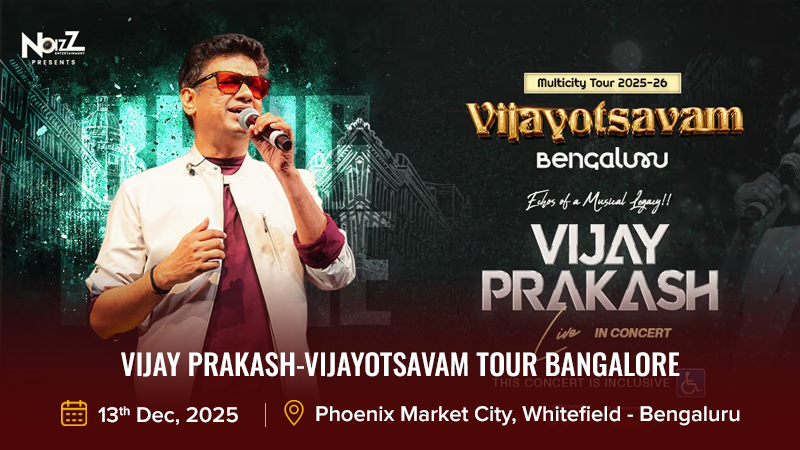 VIJAY PRAKASH-VIJAYOTSAVAM Tour Bangalore