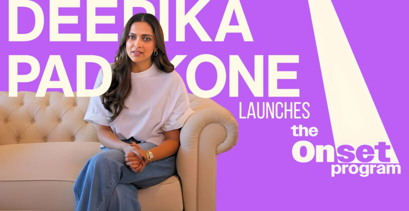 Deepika Padukone Launches The OnSet Program: A New Platform for Aspiring Filmmakers