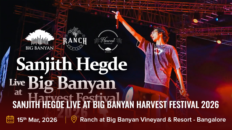Sanjith Hegde Live at Big Banyan Harvest Festival 2026