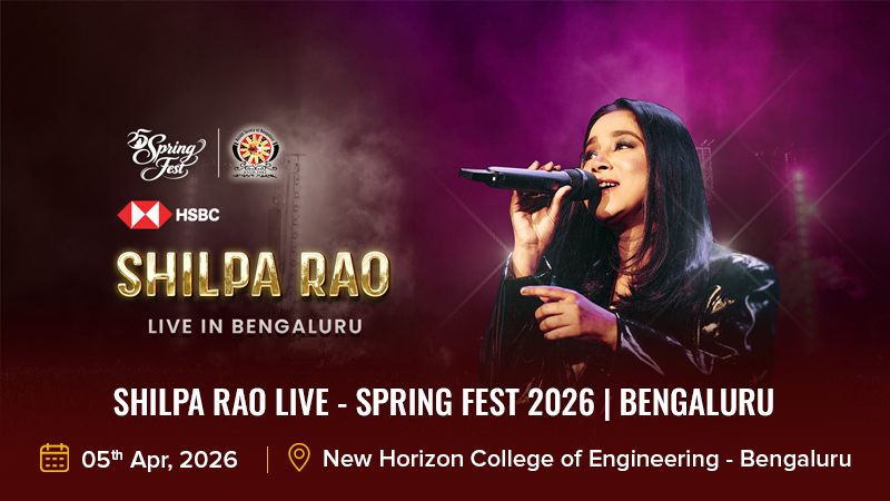 Shilpa Rao Live - Spring Fest 2026 _ Bengaluru